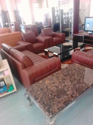 TABLE BASSE RECTANGULAIRE EFFET MARBRE