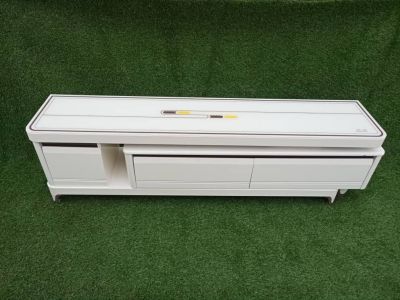 MOBILIER DE MAISON - TABLE TELEVISEUR - BLANC