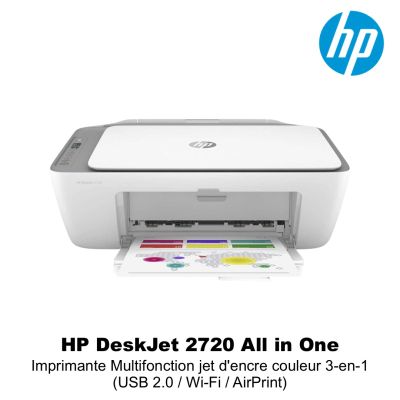 IMPRIMANTE HP DESKJET 2720 ALL IN ONE COULEUR 3 EN 1