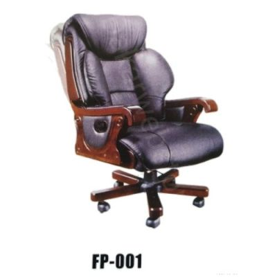 FAUTEUIL DE BUREAU EN CUIR FP-001