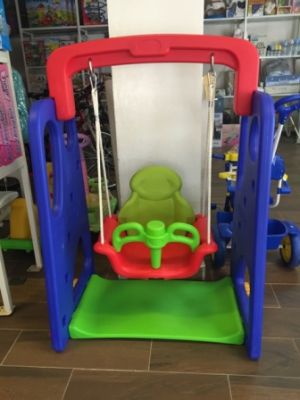 BALANÇOIRE ENFANT BLEUE VERT