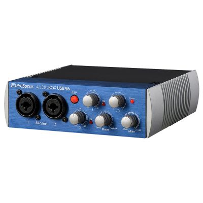 AudioBox25 PreSonus 2x2 USB Audio Interface, 25th Anniv Ed| AVEC FILTRE ANTI-POP POUR MICROPHONE AXCESSABLES ET CÂBLE AUDIO XLR