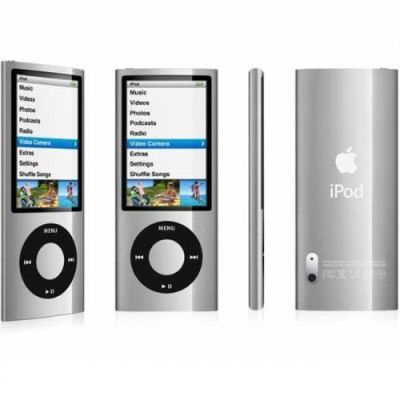 APPLE-IPOD NANO 5e GENERATION 16GO - Couleur Grise métallisée