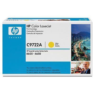 CARTOUCHE HP LASER C9722A YELLOW