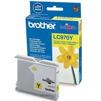 CARTOUCHE BROTHER LC970Y YELLOW