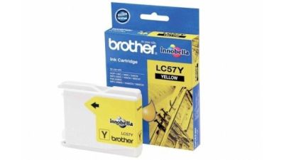 CARTOUCHE LASER BROTHER LC-57 JAUNE