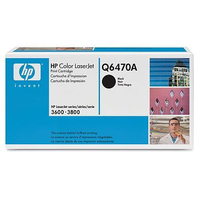 CARTOUCHE LASER HP Q6470A BLACK  