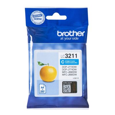 CARTOUCHE BROTHER LC3211 CYAN