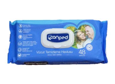 LINGETTE POUR ADULTE CANPED 48 PCS
