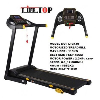 TAPIS DE COURSE LIFETOP LT3440