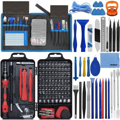Kit JEU de tournevis de précision oGoDeal 155 en 1 Kit d'outils de réparation électronique professionnel