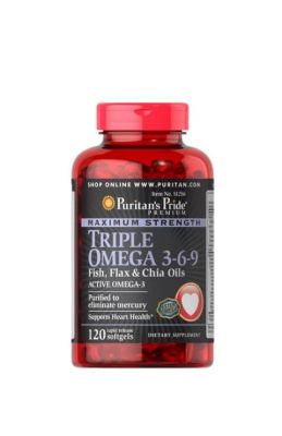 TRIPLE OMEGA 3-6-9|HUILE DE POISSON - FLAX ET CHICA OIL|COMPLEMENT ALIMENTAIRE