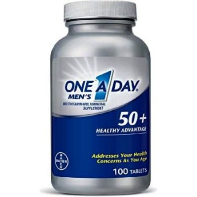 ONE A DAY Men's 50+| Multivitamine pour HOMMES, 100 tablets