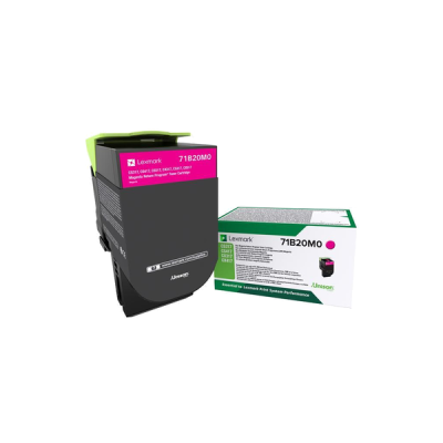 CARTOUCHE LEXMARK 71 Rouge pour Lexmark CX 417DE