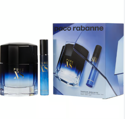 COFFRET PACO RABANNE | PURE XS (Eau De Toilette Spray 100 Ml, Eau De Toilette Spray 20 ml)