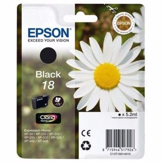 CARTOUCHE EPSON 18 NOIR