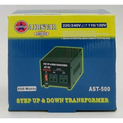 Air Star |Transformateur de Tension 500WATTS|AST-500