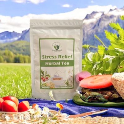 Thé Anti-stress et relaxant à base de Chamomile avec Ginseng, gingembre et camomille