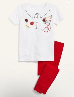 ENFANT | PIJAMA 2 PIECES OLD NAVY 2 ANS ET 3 ANS - INFIRMIERE