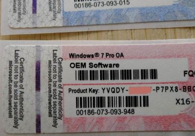 STICKERS WINDOWS 7 PRO 64 BITS