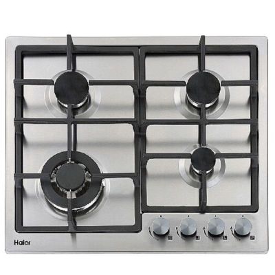 PLAQUE ENCASTRABLE HAIER A GAZ INOX 4FEUX 60X60 HOME 760SS