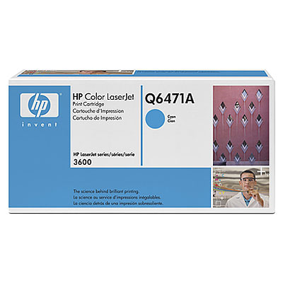 CARTOUCHE HP LASER Q6471A CYAN