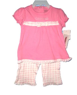 HABILLEMENT ENFANTS - 2 piéces robes Legging 100% coton (3M) #2332