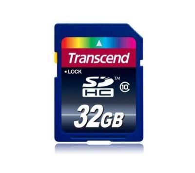 Transcend Carte Mémoire SDHC 32 Go