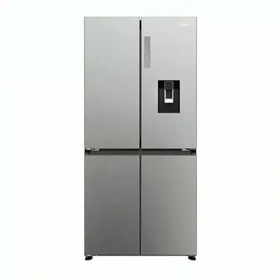 REFRIGERATEUR HAIER SIDE BY SIDE HAIER 4 PORTES AVEC FONTAINE |HCR3818EWMM|SILVER