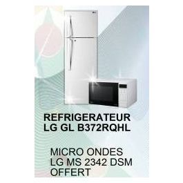 REFRIGERATEUR LG GL B372RQHL + MICRO ONDES LG OFFERT