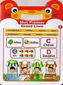 MON PREMIER GRAND LIVRE - LIVRE ILLUSTRÉ POUR ENFANT