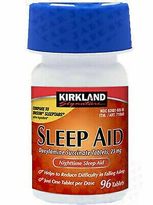 AIDE AU SOMMEIL | Kirkland Signature Sleep Aid Doxylamine Succinate 25 mg