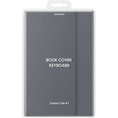 ÉTUI clavier Samsung Galaxy Tab A7 Gris| Book cover keyboard