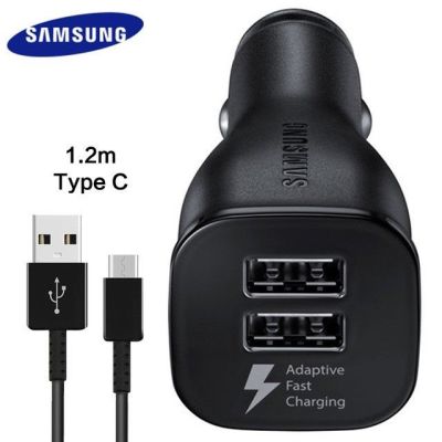 CHARGEUR DE VOITURE SAMSUNG Dual AFC CLA (15W, Micro USB)