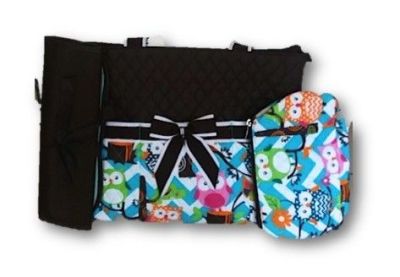 SAC A LANGER BÉBÉ MULTICOLORE NOIR