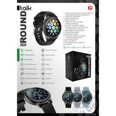 SMARTWATCH SGS ROUND TALK AVEC MICROPHONE