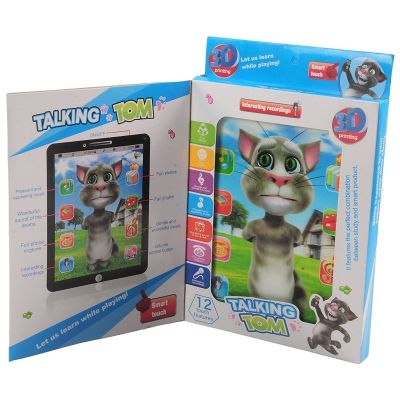 TABLETTE ENFANT TACTILE D'APPRENTISSAGE INTERACTIVE TOM LE CHAT TALKING TOM