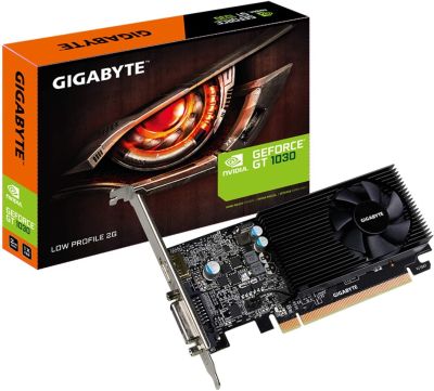 Carte Graphique Gigabyte GeForce GT 1030 GV-N1030D5-2GL Low Profile 2G Computer Graphics Card