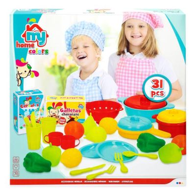 JOUET ENFANT| VICAM ACCESSOIRES MENAGE 31 PIECES | 24 M+