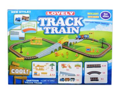 JOUET POUR ENFANT | CIRCUIT TRAIN | LOVELY TRACK TRAIN | 3 ANS+ | 1.35m
