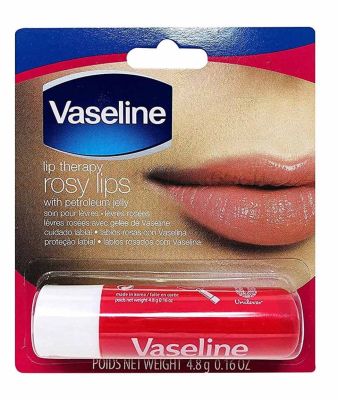 Vaseline Lip Therapy Lèvres roses | Baume à lèvres | Traitement des lèvres gercées, sèches, écaillées ou craquelées