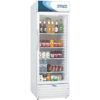 REFRIGERATEUR SOLSTAR 1 PORTE VITRINE VERTICAL VC2500AWHVSS