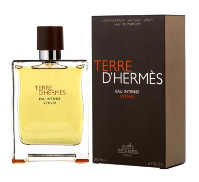 TERRE D'HERMÈS EAU INTENSE VÉTIVER EAU DE PARFUM 200ML UNISEX