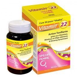 VITAMIN'22 SPECIFIC FEMME Complément alimentaire