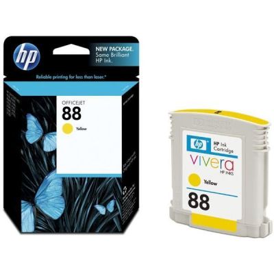 CARTOUCHE HP 88 (C9388A) JET D'ENCRE YELLOW