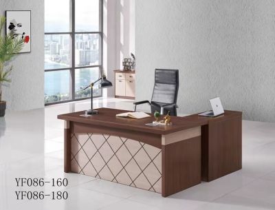 MOBILIER DE BUREAU |BUREAU DIRECTEUR AVEC RETOUR |1M60