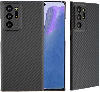 COQUE DE PROTECTION EN FIBRE DE CARBONE ULTRA RÉSISTANTE POUR SMARTPHONE SAMSUNG GALAXY NOTE 20 ULTRA