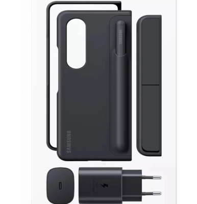 COQUE DE PROTECTION | NOTE PACKAGE POUR GALAXY Z FOLD4 (coque avec support stylet + Stylet S Pen Fold Edition + chargeur rapide 25w)